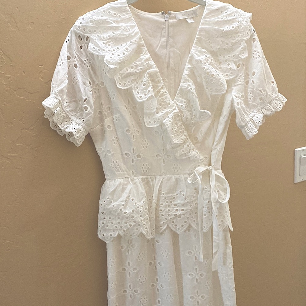 NWT Anthropologie eyelet jumpsuit